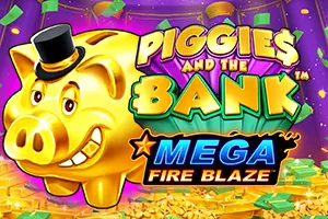 Playtech : Mega Fire Blaze: Piggies and the Bank™ - BETPLAY138