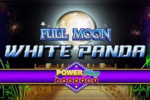 Playtech : Full Moon: White Panda PowerPlay Jackpot - BETPLAY138