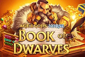 Playtech : Age of the Gods Norse: Book of Dwarves - BETPLAY138