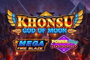 Playtech : Mega Fire Blaze: Khonsu God of Moon PowerPlay Jackpot - BETPLAY138